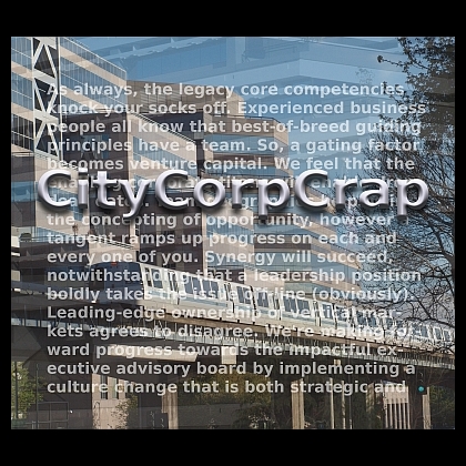 CityCorpCrap album cover